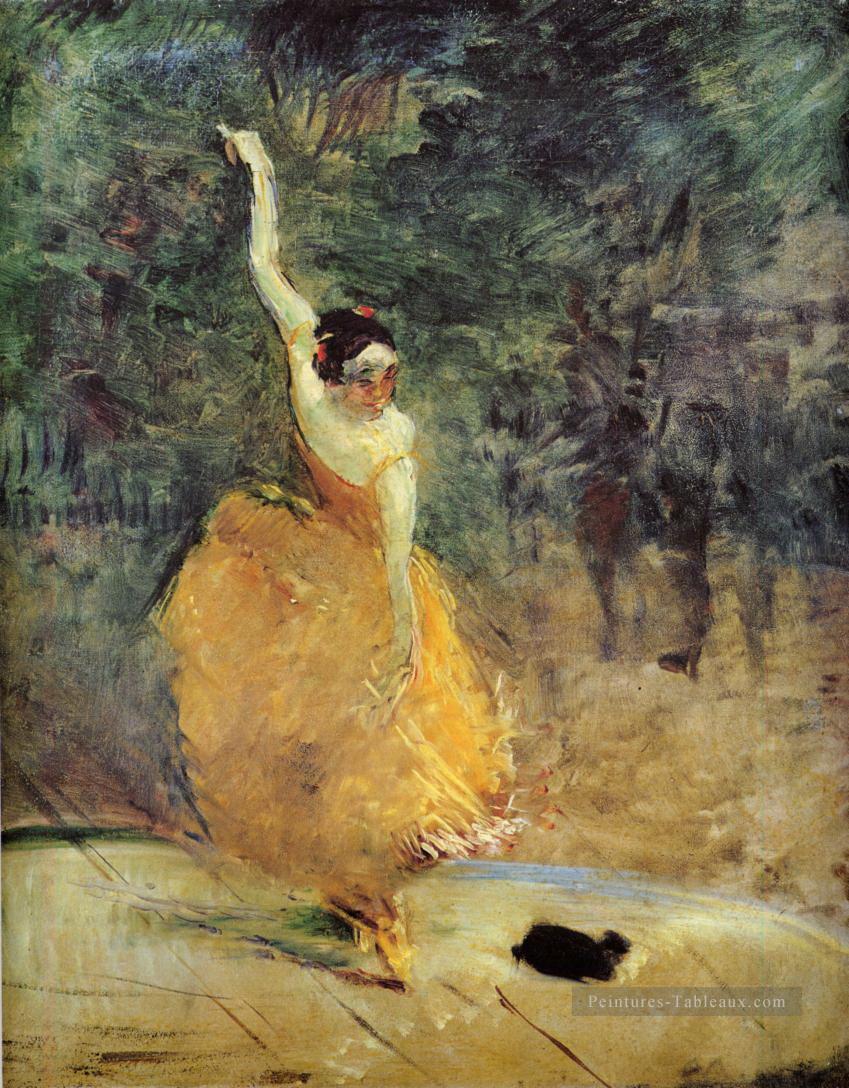 le danseur espagnol 1888 Toulouse Lautrec Henri de Peintures à l'huile